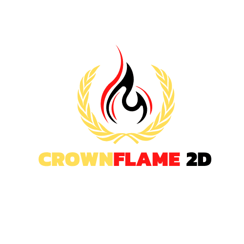 CrownFlame 2D logo